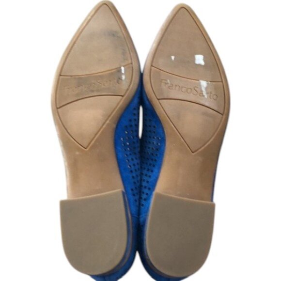 Franco Sarto Starland3 blue loafers size 6.5 - Picture 6 of 7